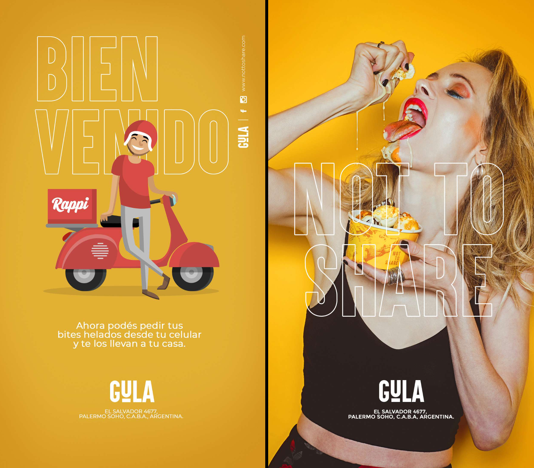 Gula × Rappi campaña